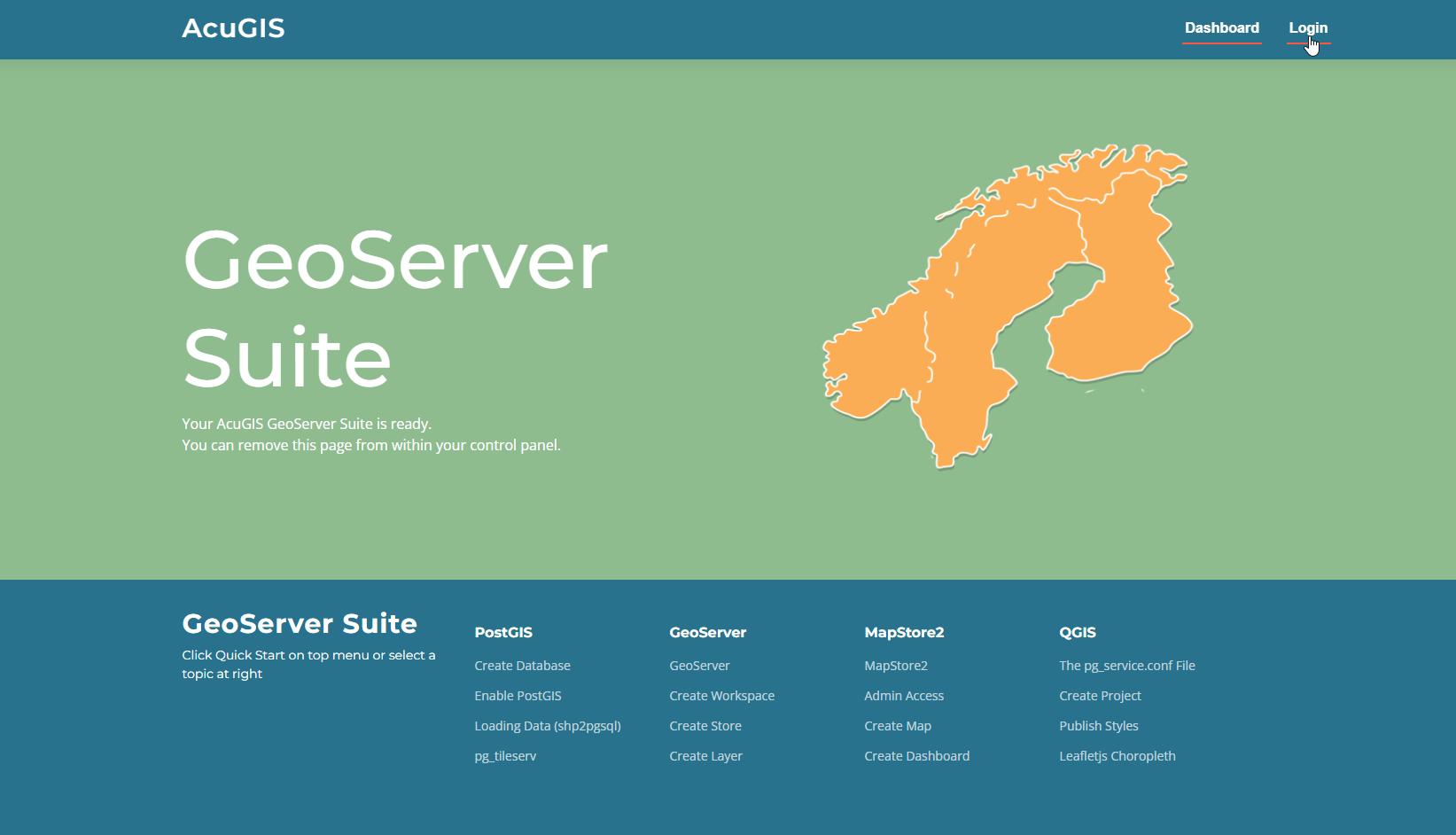 AcuGIS GeoServer Suite Hosting