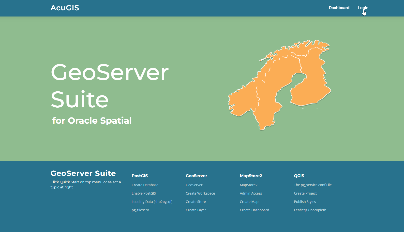 AcuGIS GeoServer Suite Hosting